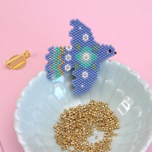 Pack spécial Bundle Broche Miyuki oiseau bleu - offre limitée