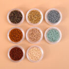 Assortiment de 8 couleurs de perles Miyuki delica 11/0