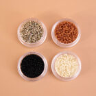 Assortiment perles Miyuki Delica 11/0 léopard argenté