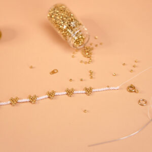 Atelier Bracelet en perles Miyuki à Lavaur au Moha Café Mercerie - samedi 18 avril 2026 - Technique Brick Stitch