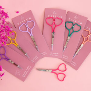 Ciseaux pour broderie coeurs