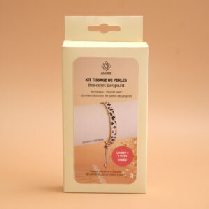 Kit bracelet miyuki leopard argente