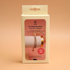 Kit bracelet miyuki léopard doré