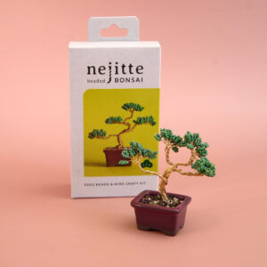 Kit bonsaï en perles pin Miyuki Nejitte.