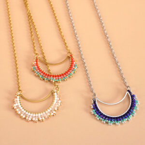 kit collier en perles Miyuki technique herringbone