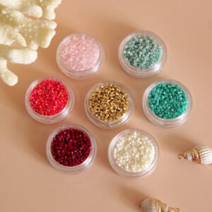 Assortiement perles miyuki Lagon.